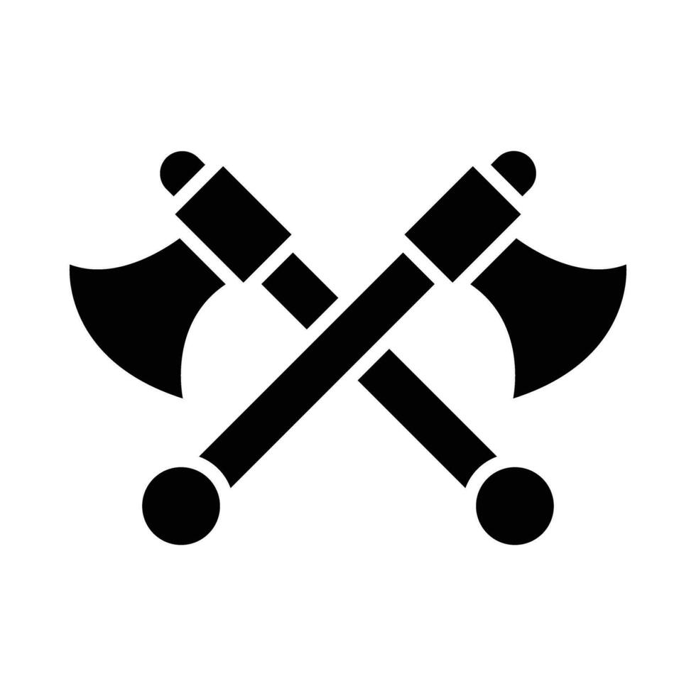 Axe Vector Glyph Icon For Personal And Commercial Use.
