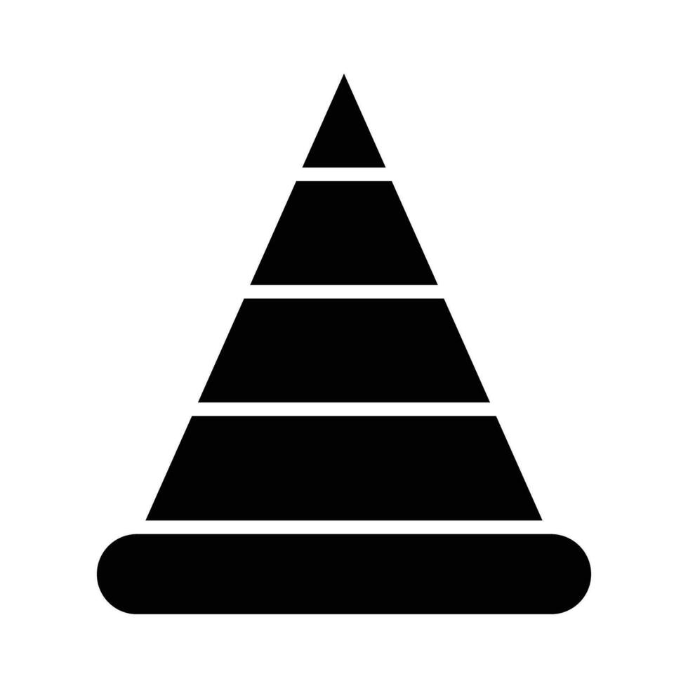 Cone Vector Glyph Icon For Personal And Commercial Use.