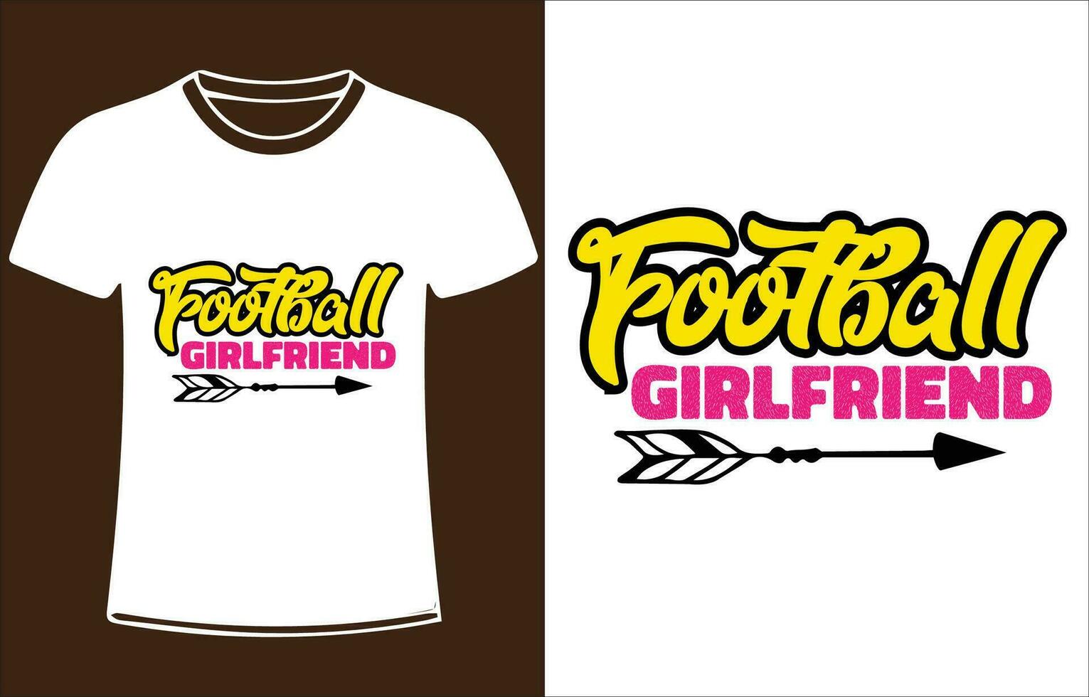 Football quote t-shirt design graphic vector