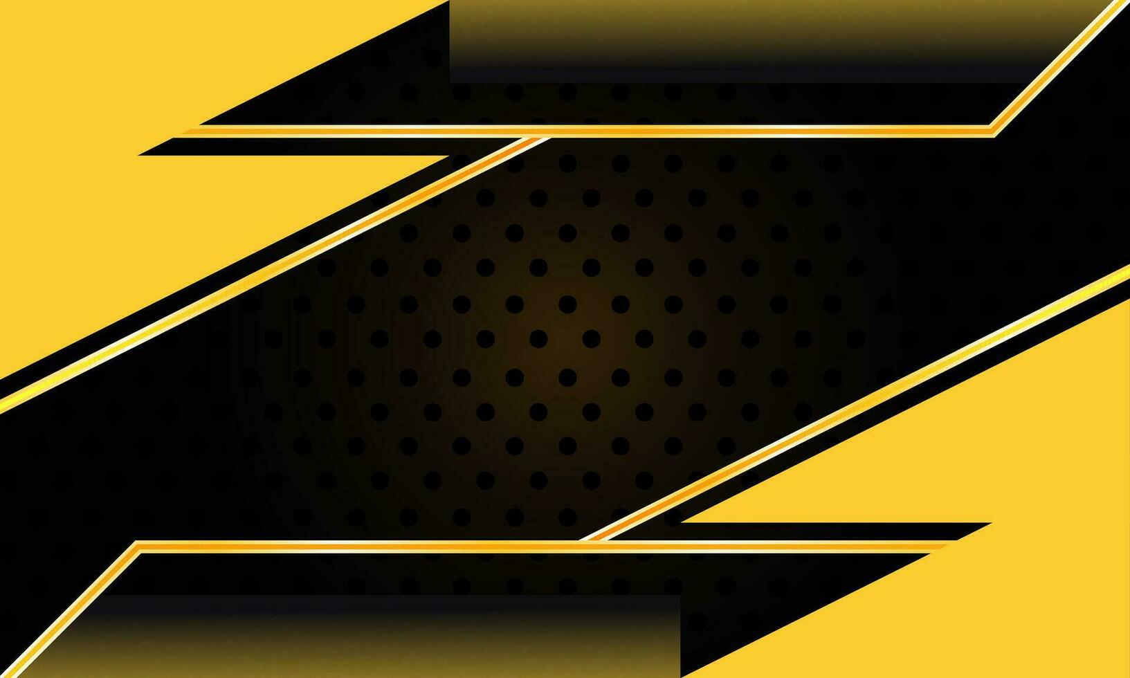 abstract yellow black frame design innovation concept layout background vector