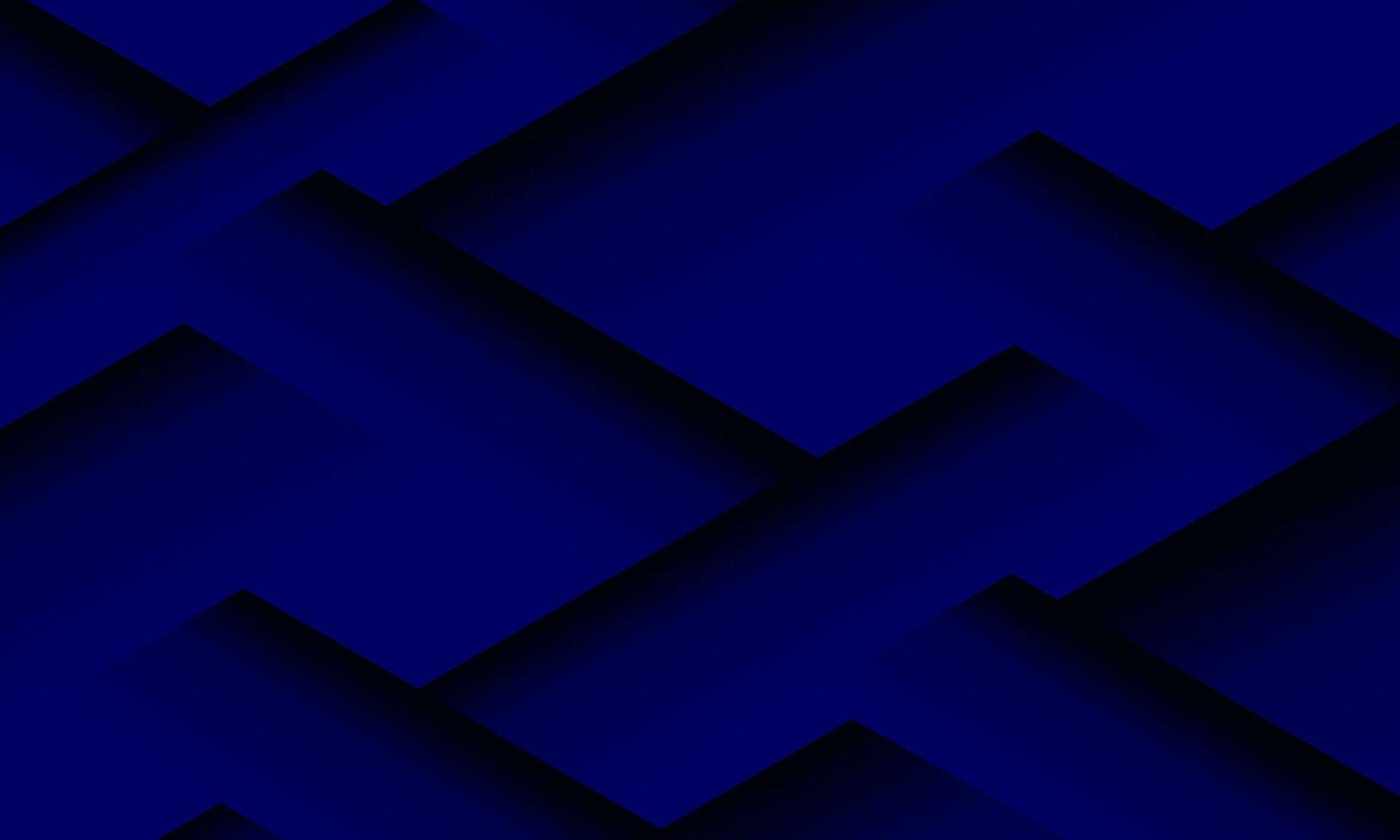 Minimalist deep blue premium abstract background with luxury geometric dark shapes vector
