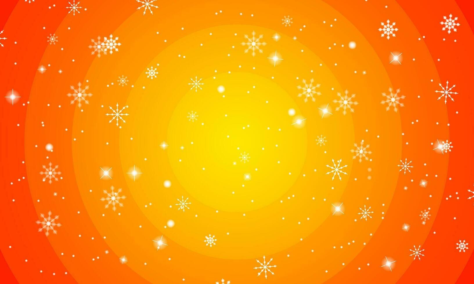 Abstract background with snow and star vector