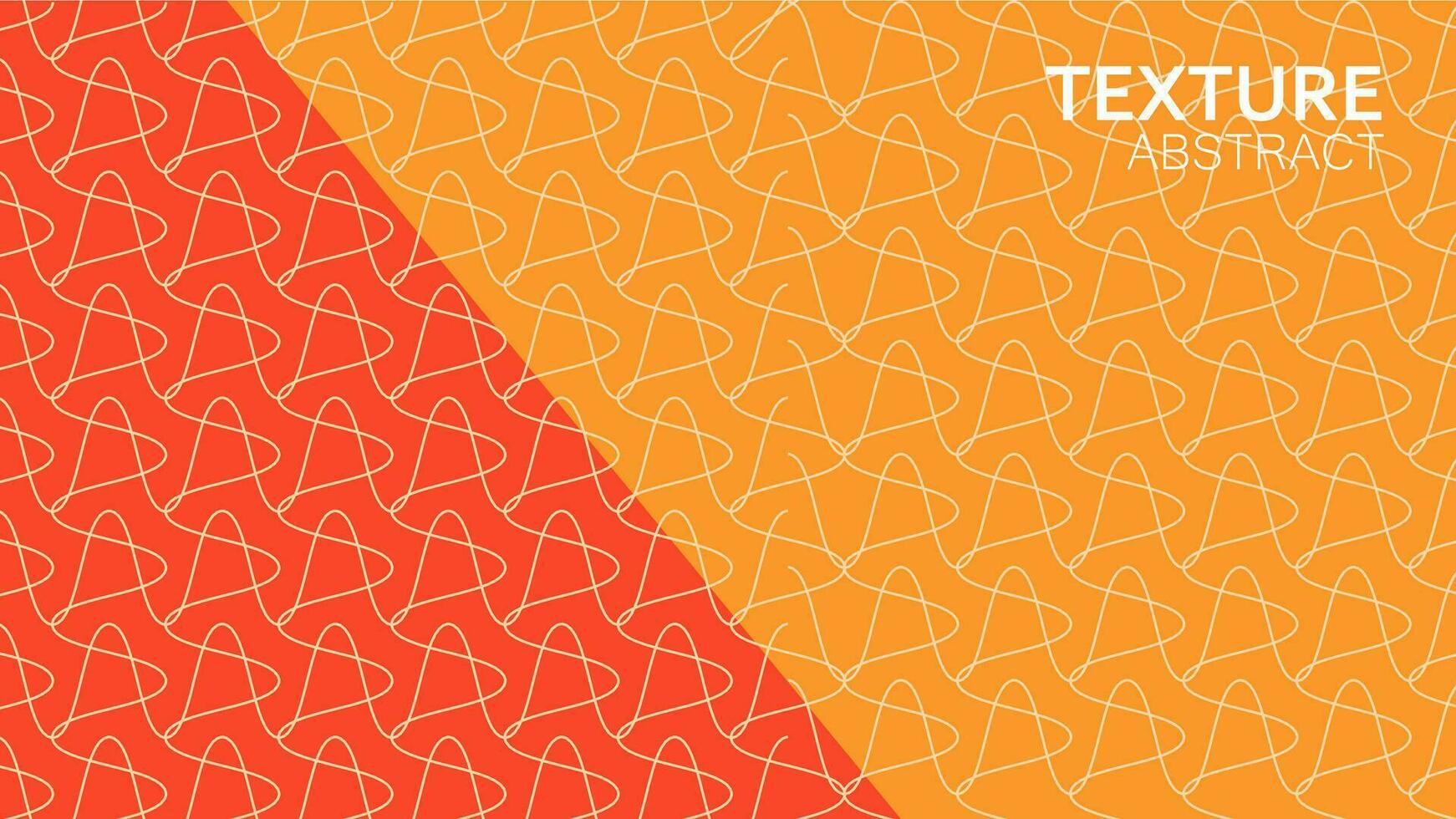 pattern abstract tringle wave orange color design. vector illustration. trendy and simple style