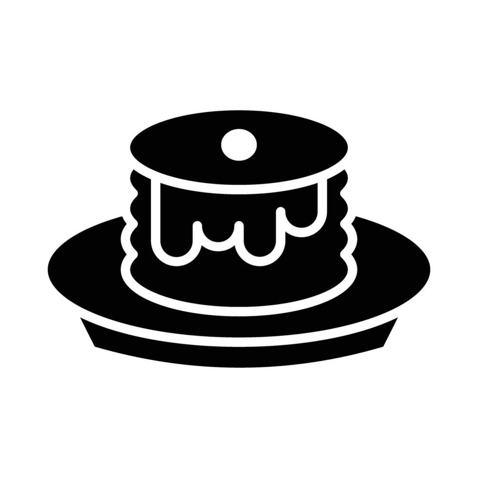 Pancake Vector Glyph Icon For Personal And Commercial Use.
