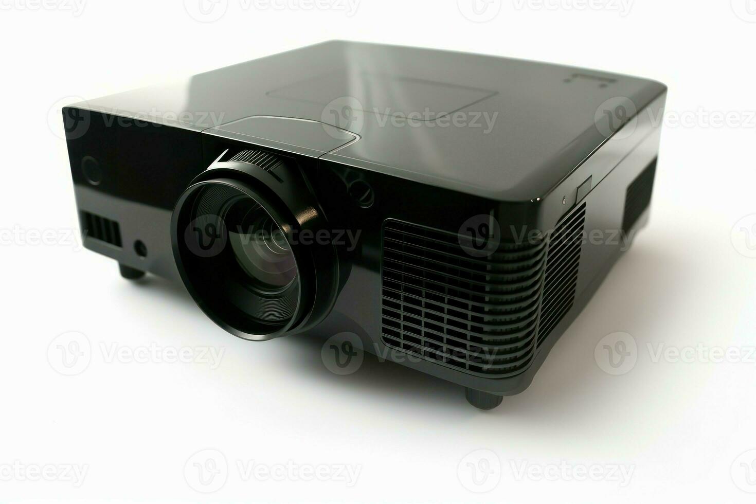 Video projector light. Generate Ai photo