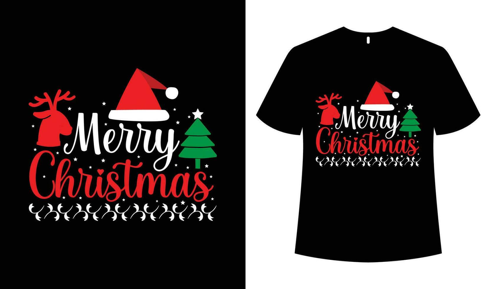 Marry Christmas t shirt designs template. Tshirt board vector