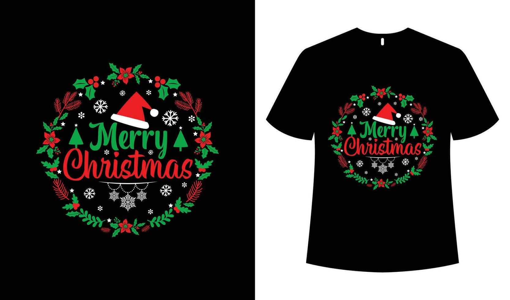 Marry Christmas t shirt designs template. Tshirt board vector