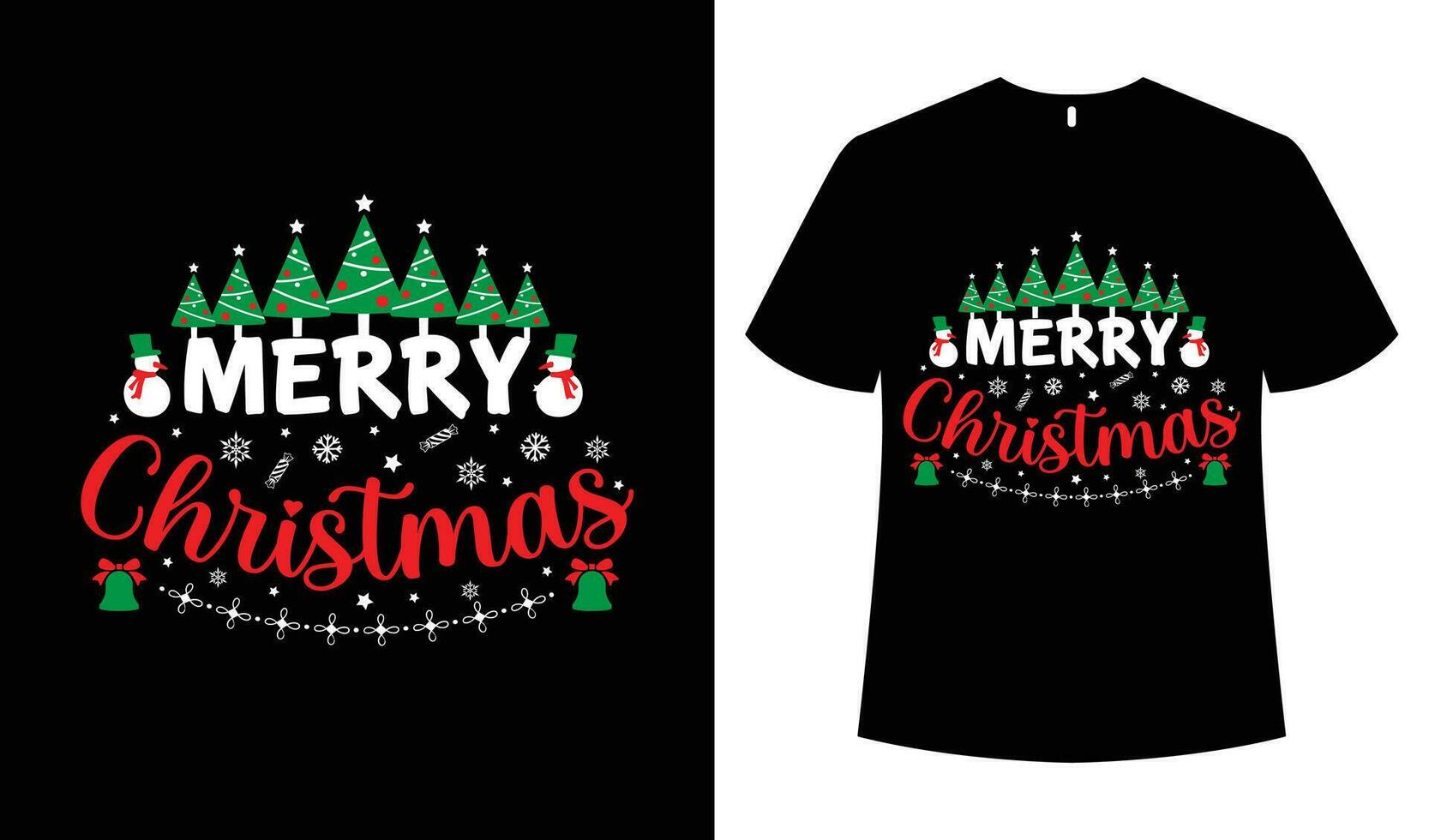 casar Navidad t camisa diseños modelo. camiseta tablero vector