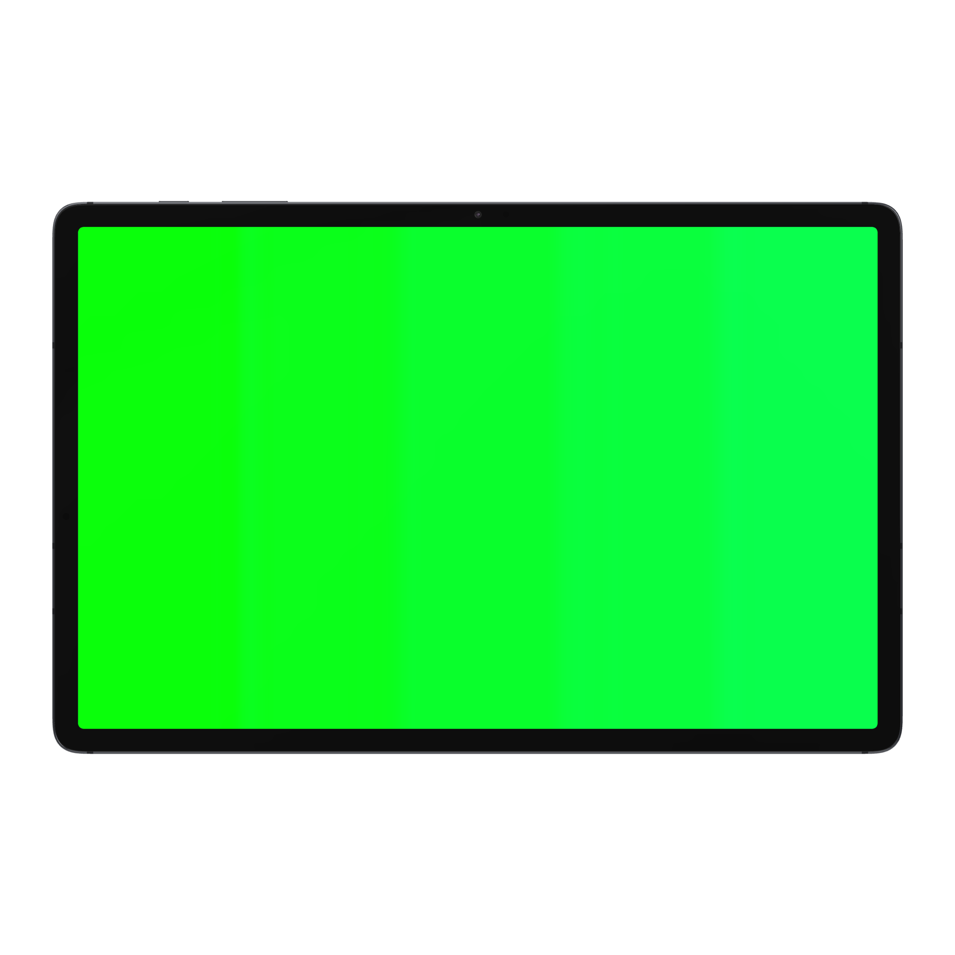 Samsung Galaxy Tab S7 Plus Greenscreen Display 27158894 PNG