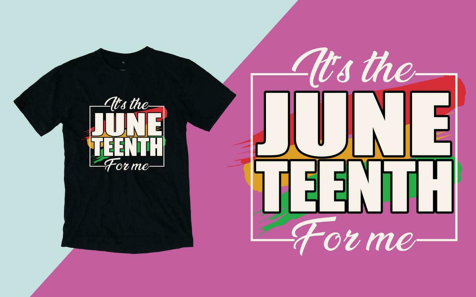 Juneteenth 1865, Free-ish Juneteenth since 1865, Juneteenth day t shirt vector
