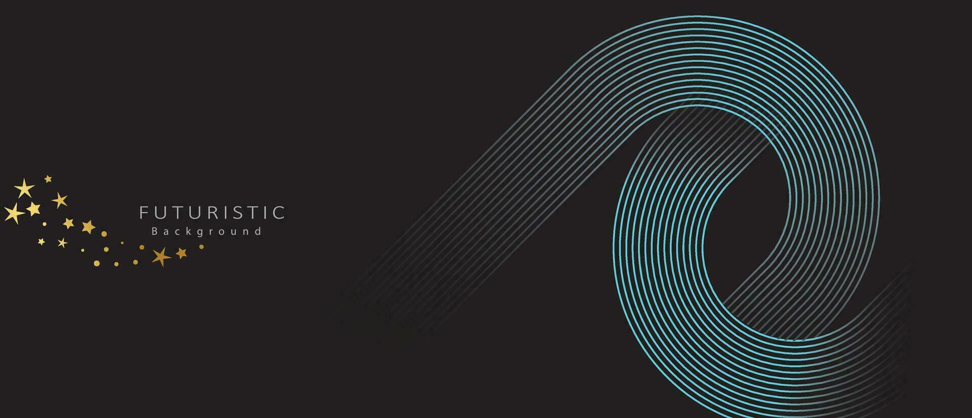 Wave Background with Vector Design