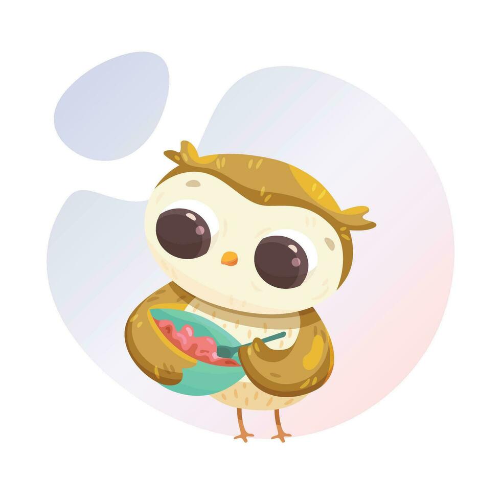 Cake and bake sticker set of illustration vector
