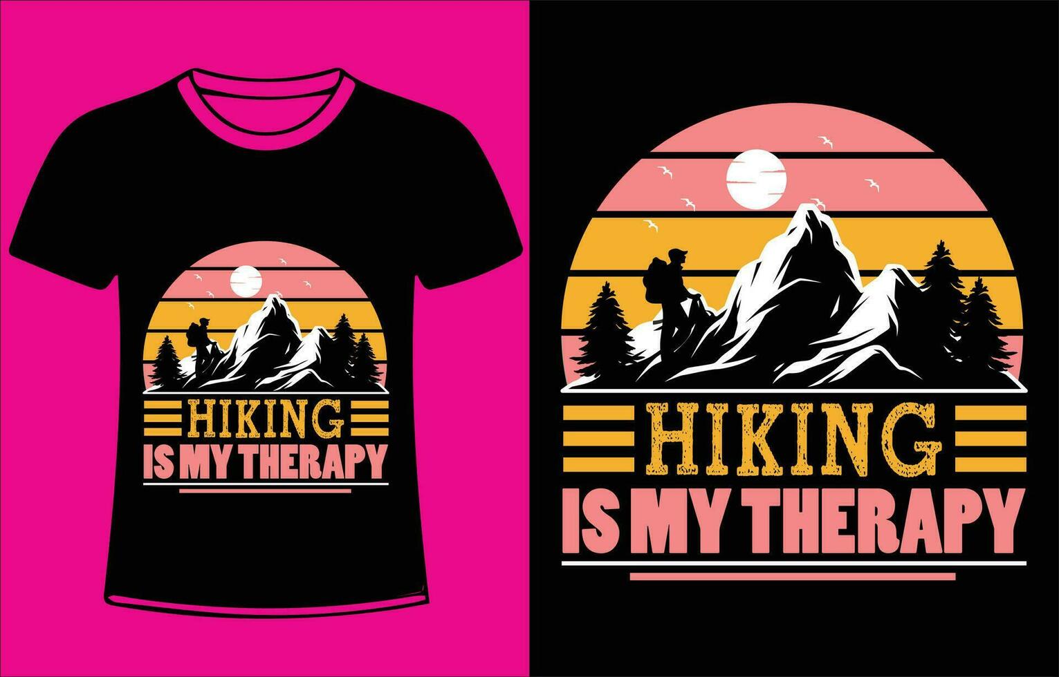 al aire libre montaña excursionismo citar mi nuevo camiseta diseño vector