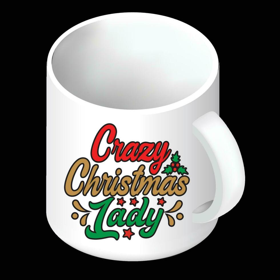 Christmas quote new typography design for t-shirt, cards, frame artwork, phone cases, bags, mugs, stickers, tumblers, print etc. vector