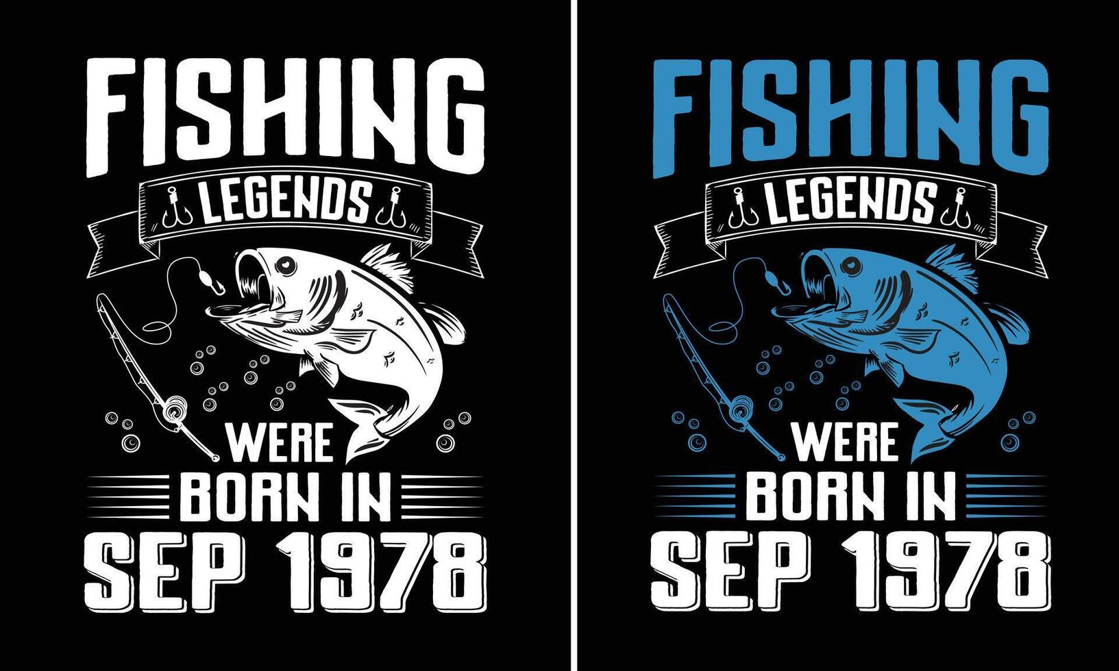 Funny Fish Lover Retro VintageFishing T-Shirt Design vector