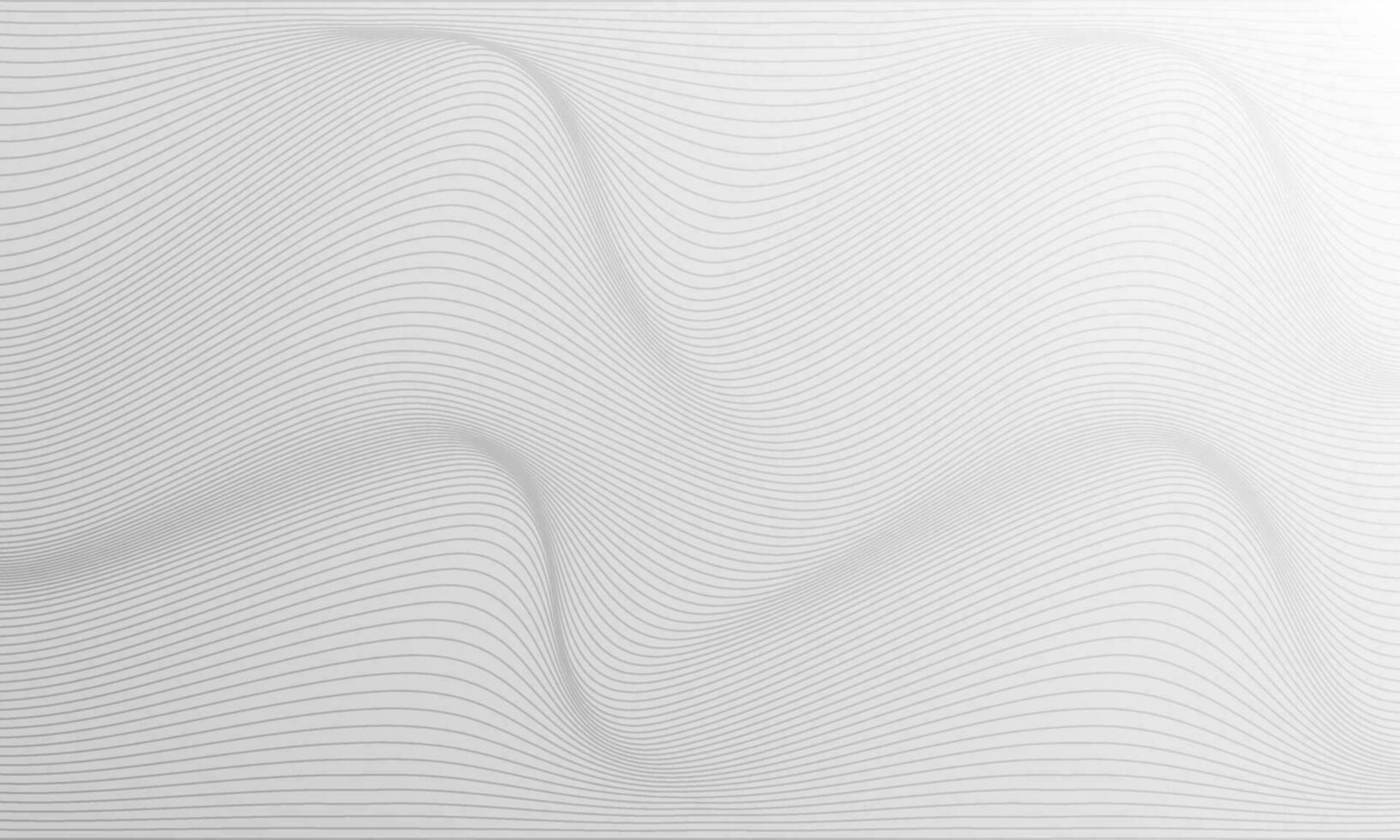 Grey Flow Wave Stripe Background Vector