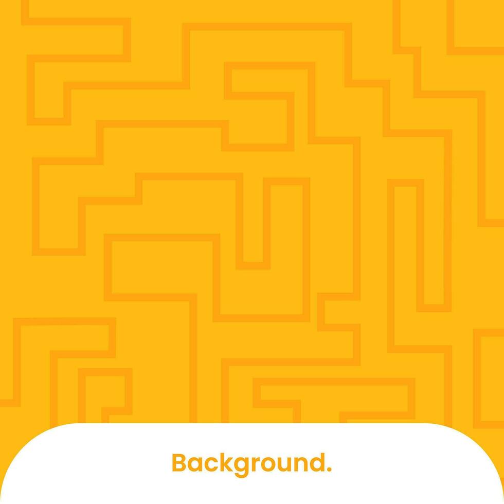 Square pattern background in yellow colors. Colorful background vector illustration.