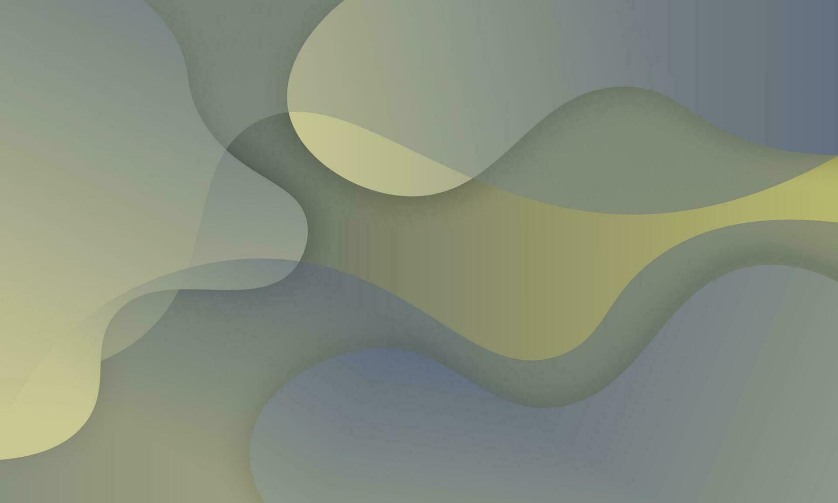 Gradient waves shape. vector