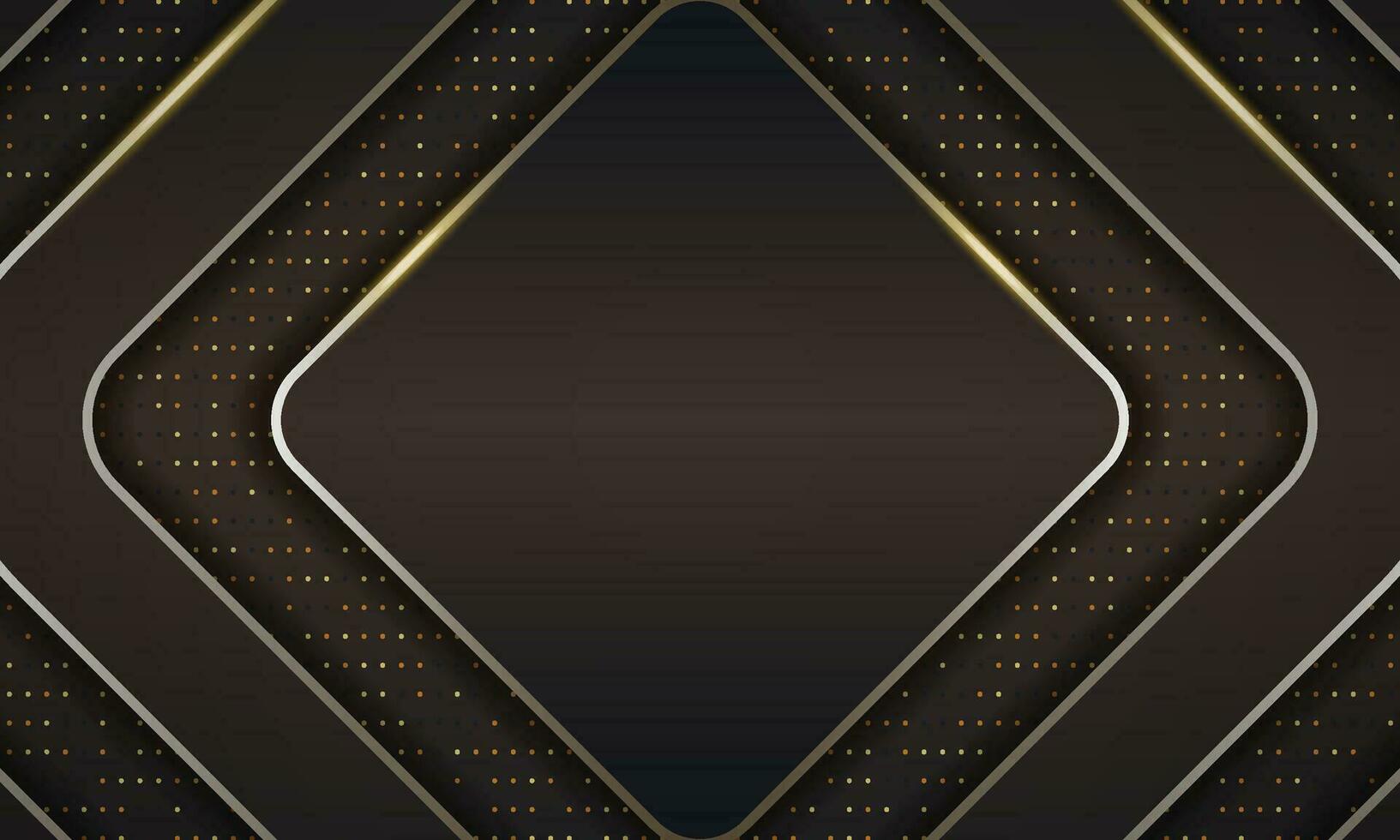 Luxury stripes on  metallic texture background. vector