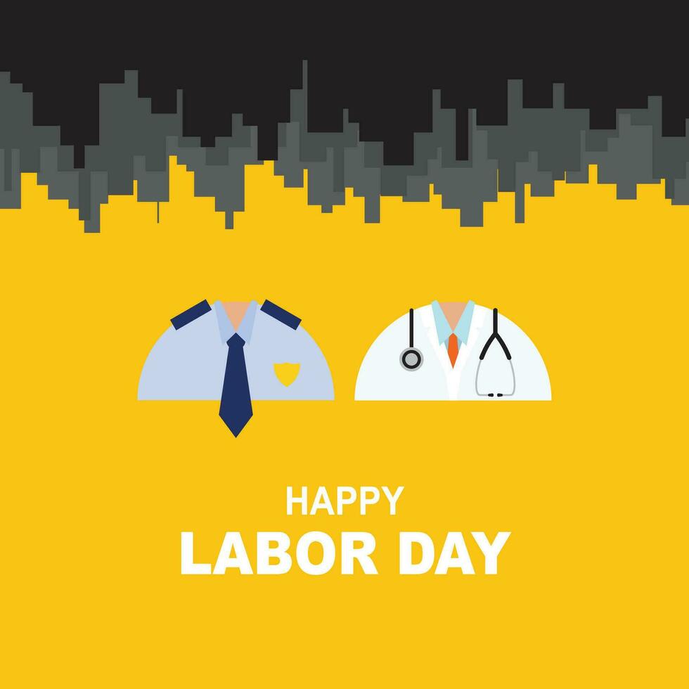 labor día fondo.fiestas verano. vector