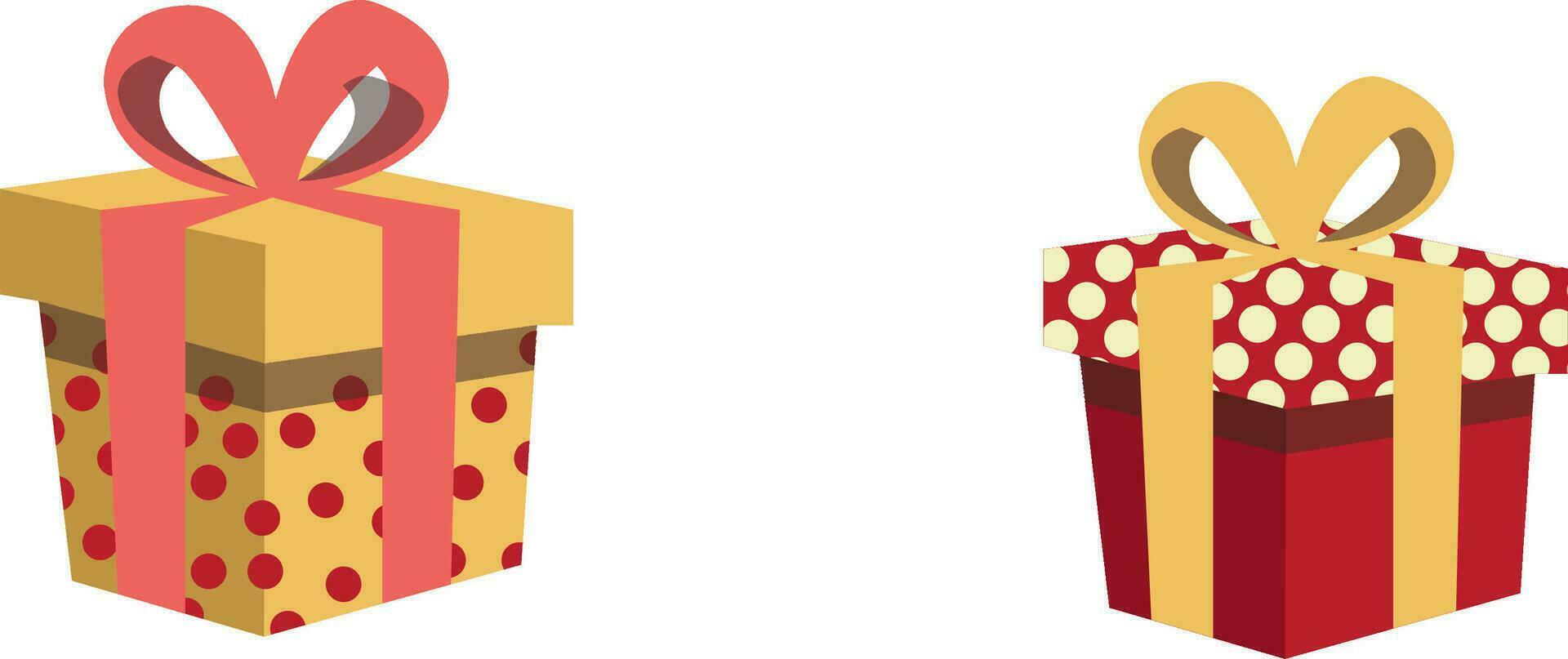 gift boxes set vector