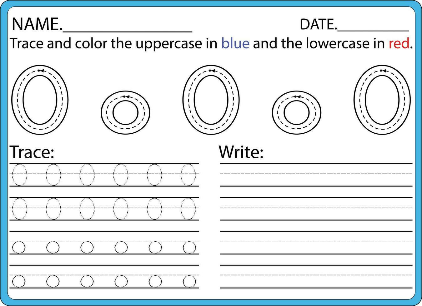 hand drawn tracing worksheets for kids pencontrol and handwriting practice vector