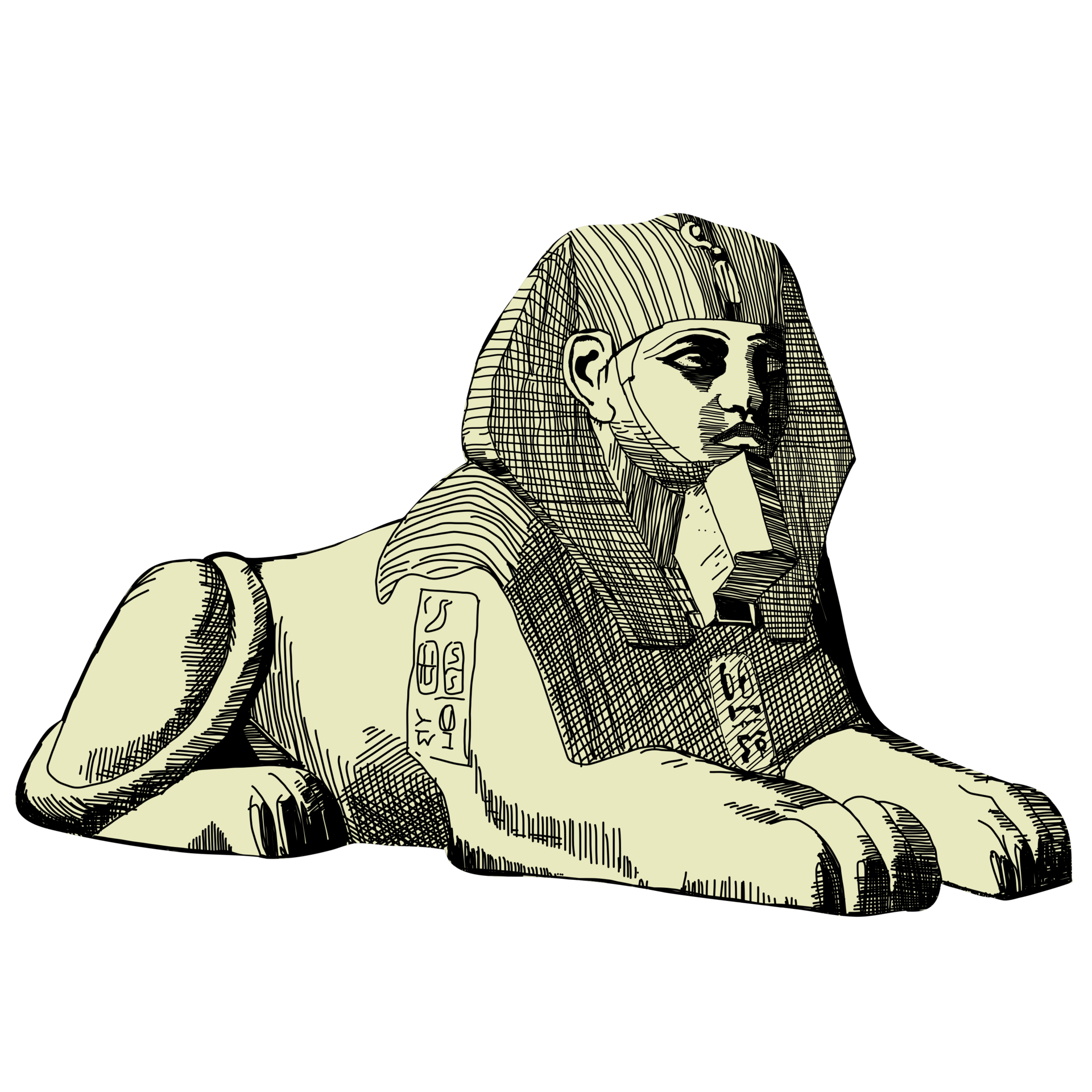 Ancient Egypt art hand drawing 27164261 PNG