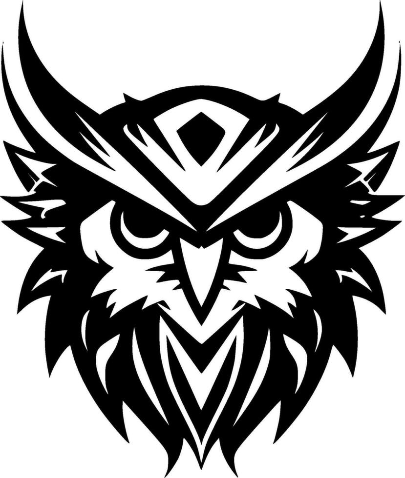 Owl - High Quality Vector Logo - Vector illustration ideal for T-shirt graphic