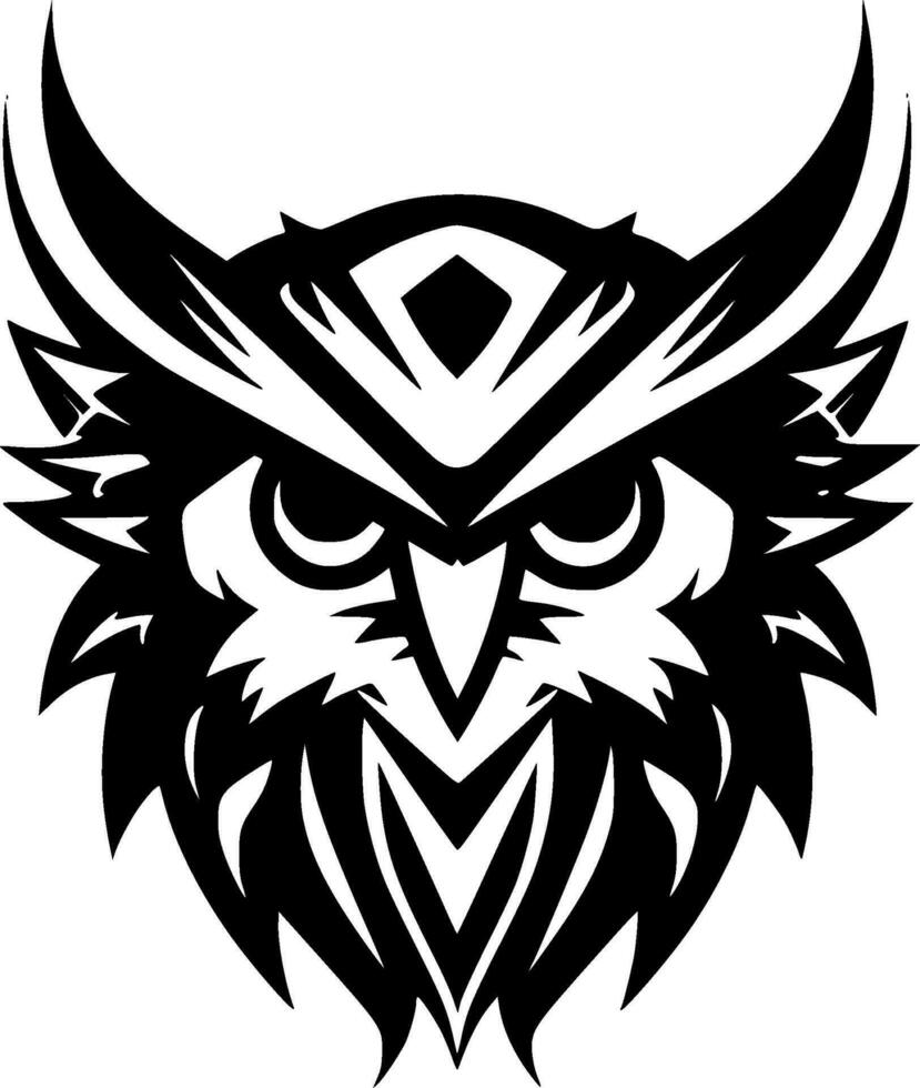 Owl - High Quality Vector Logo - Vector illustration ideal for T-shirt graphic