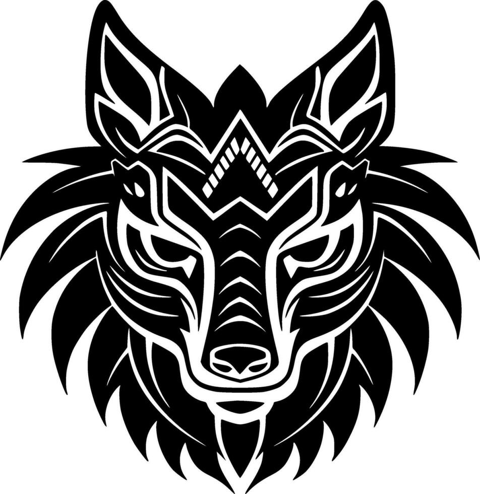 lobo - alto calidad vector logo - vector ilustración ideal para camiseta gráfico