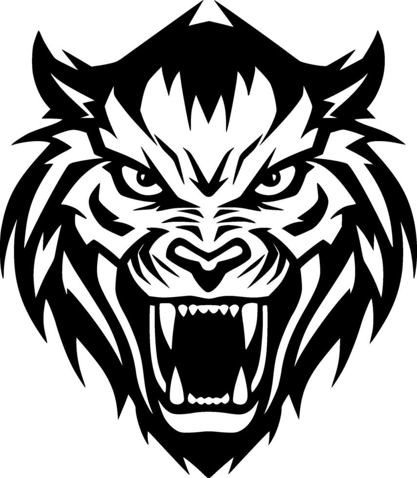 Tiger - High Quality Vector Logo - Vector illustration ideal for T-shirt graphic