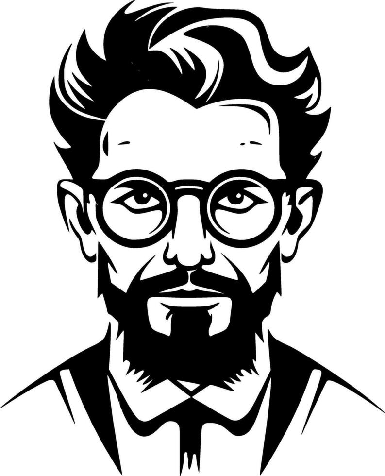 Teacher - High Quality Vector Logo - Vector illustration ideal for T-shirt graphic
