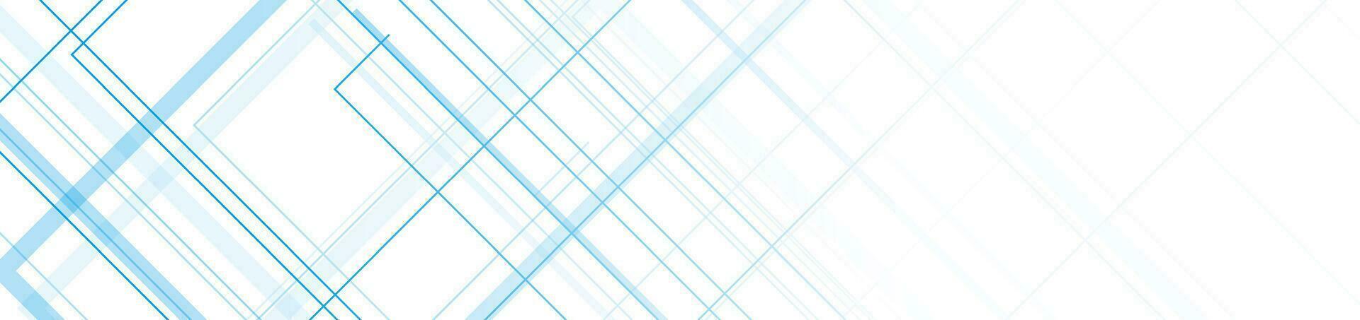 Blue minimal lines abstract futuristic tech background vector