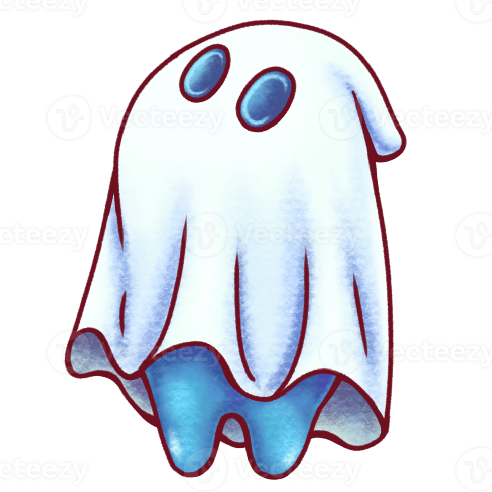 Blue baby ghost png