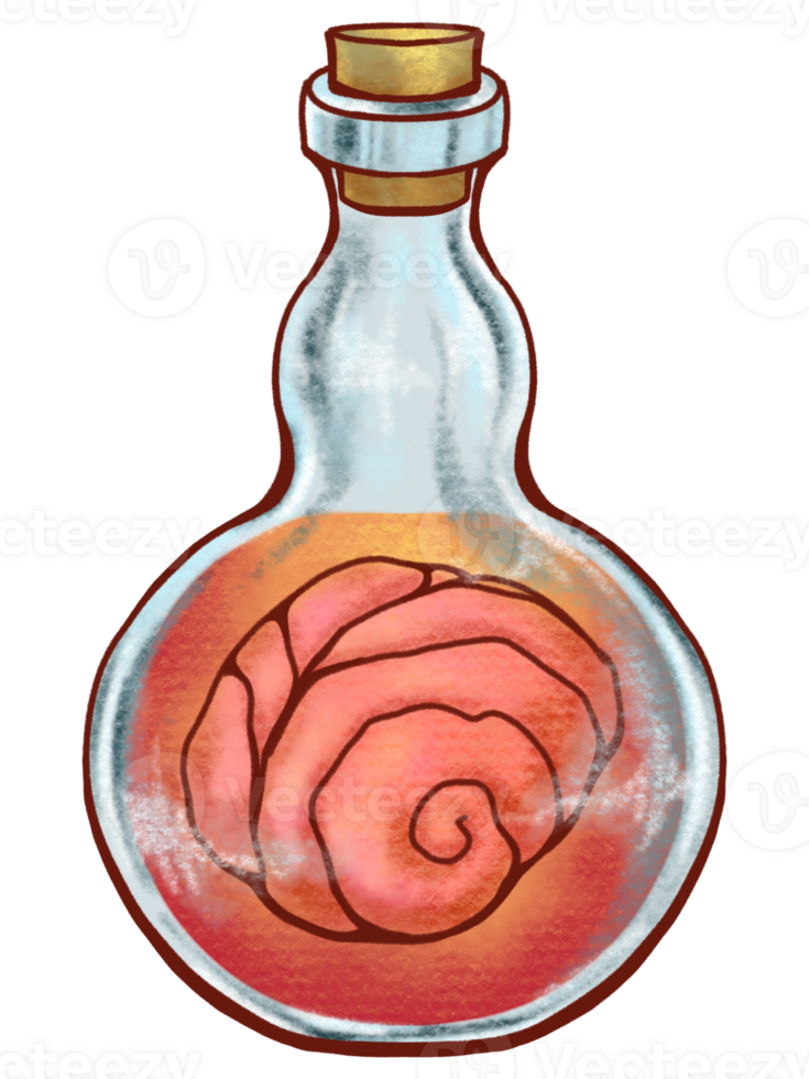 Lab brain flask png