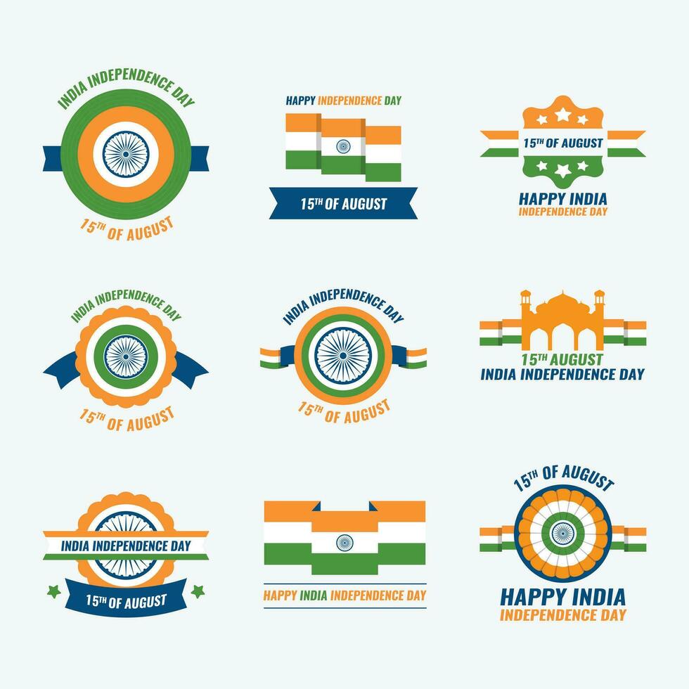India bandera, vector ilustración en un blanco antecedentes