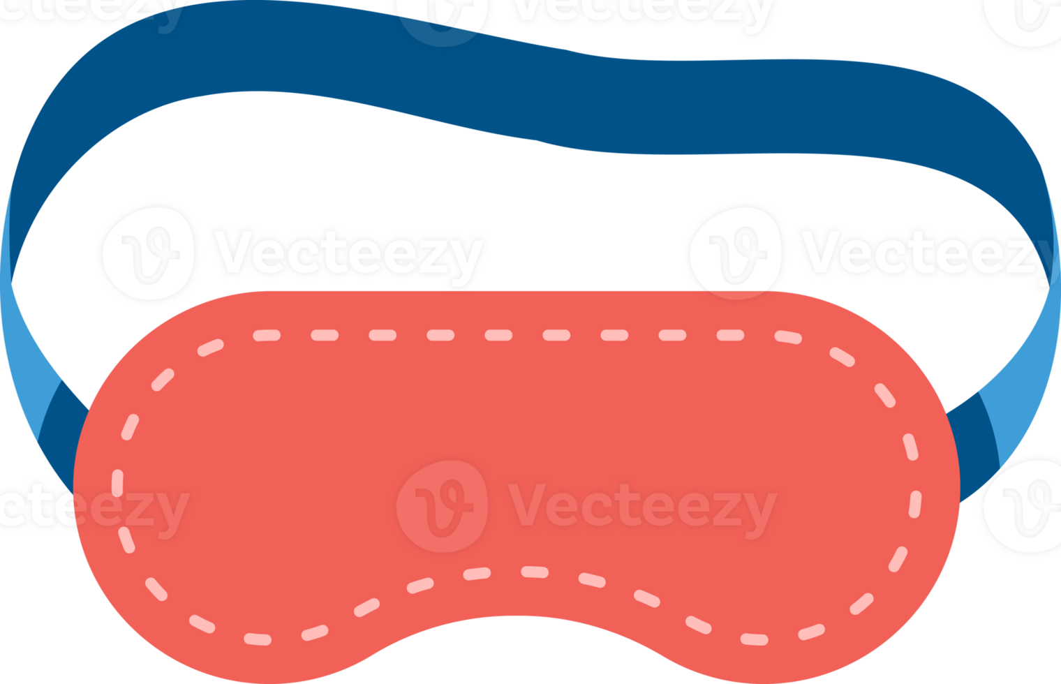 Sleep mask Travel element icon glyph color. png