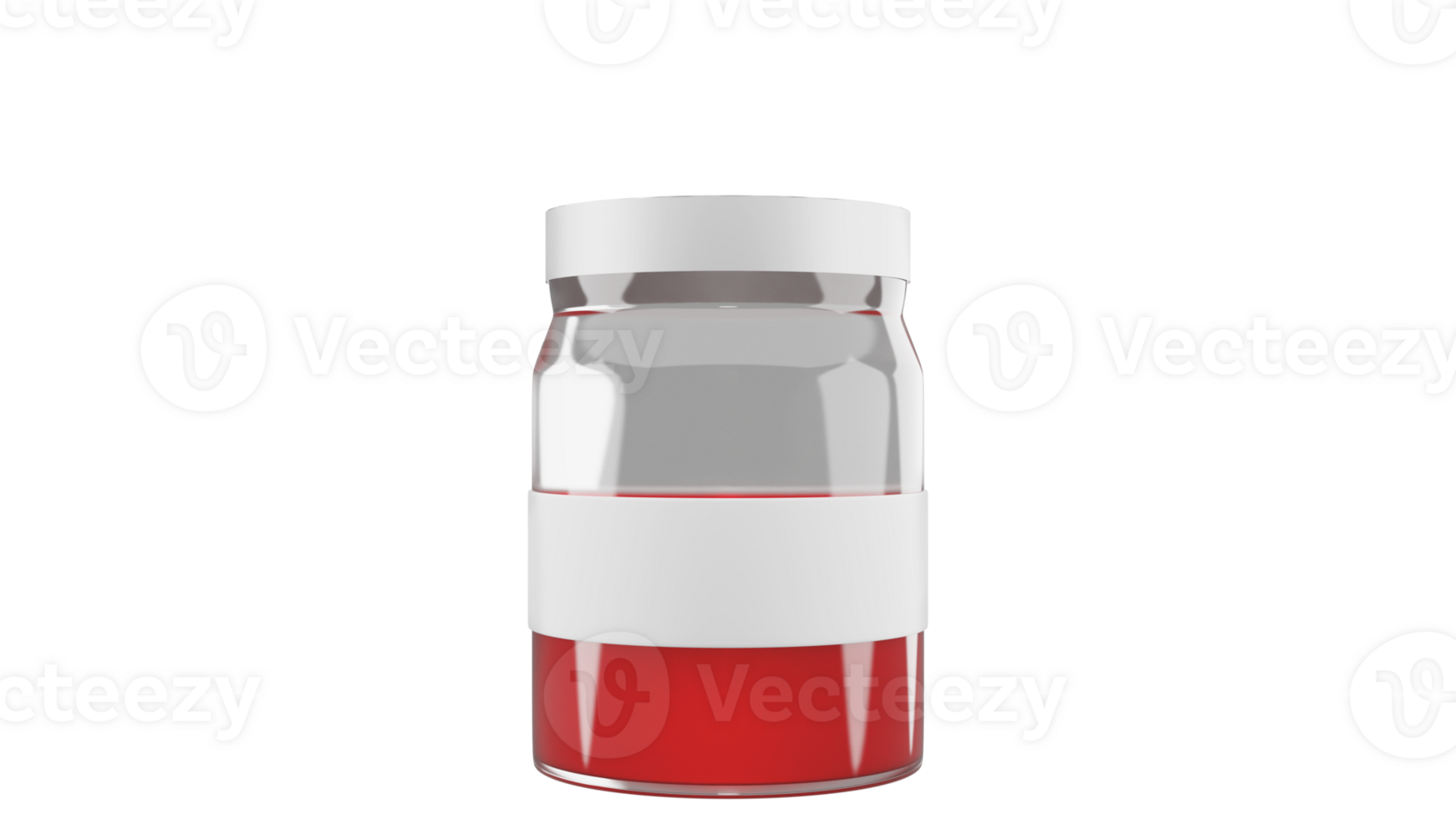 3D rendering of red fluid, blood sample, substance in laboratory png