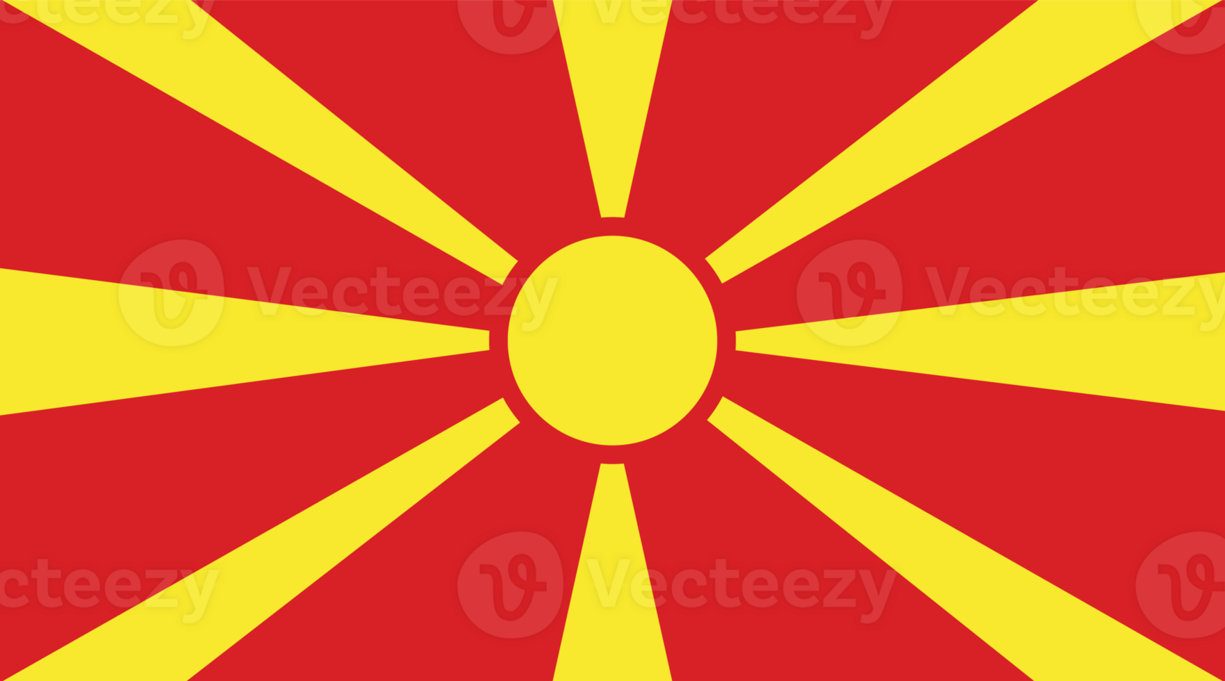 bandera de macedonia del norte png