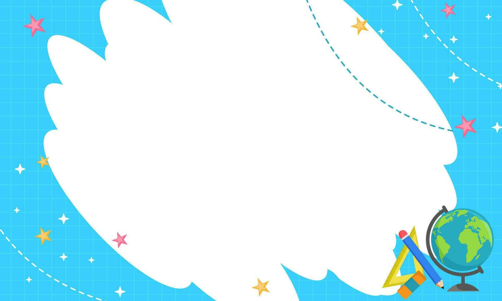 Back to school background 1 vector