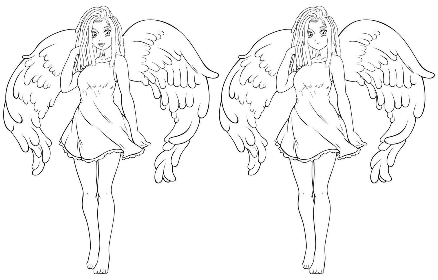 Anime angel, Anime art, Anime drawings