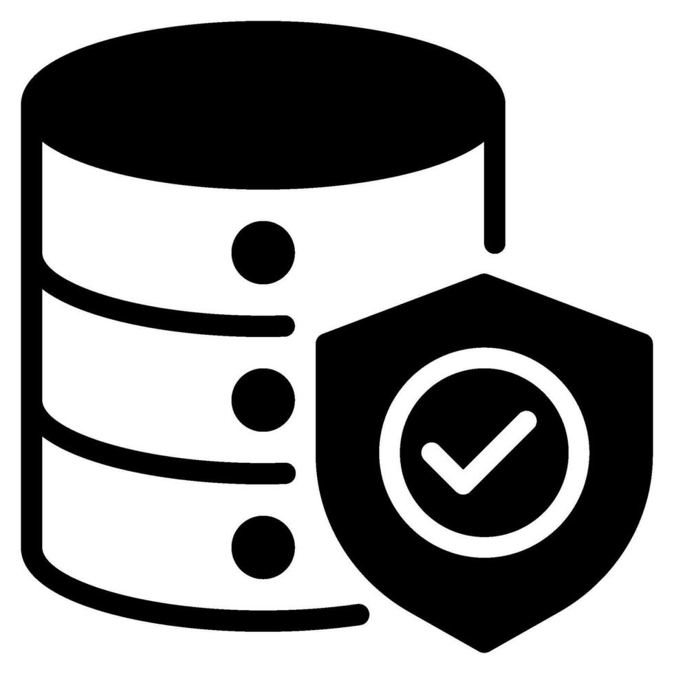 Data Security Icon Illustration vector