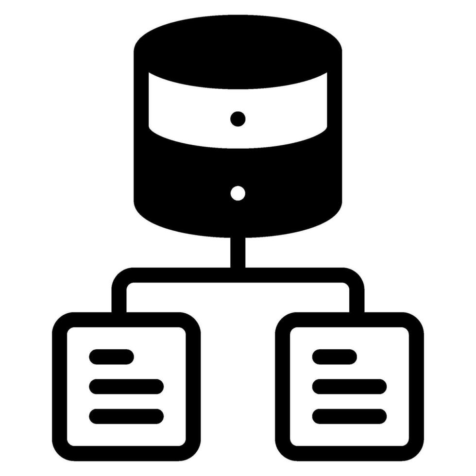 Data Architecture Icon Illustration vector