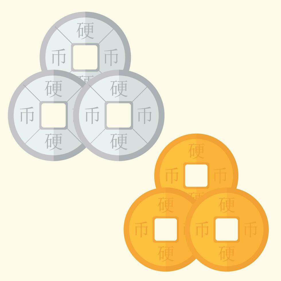 Chinese New Year Cute Icon Vector for Chinese Holiday, Lunar New Year