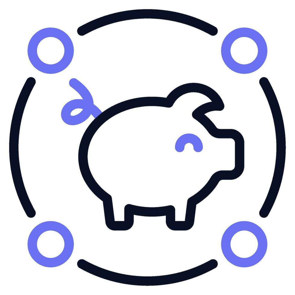 Hadoop Ecosystem Icon Illustration vector