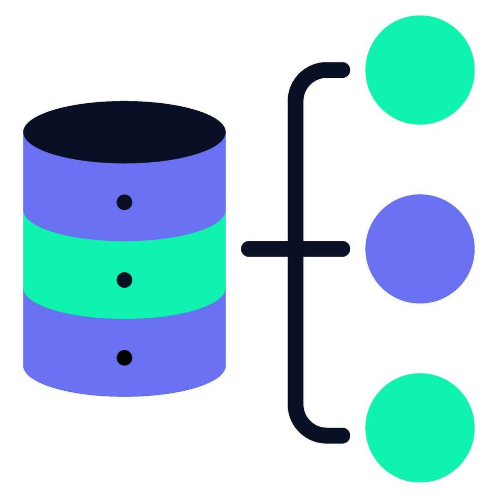 Data Flow Icon Illustration vector