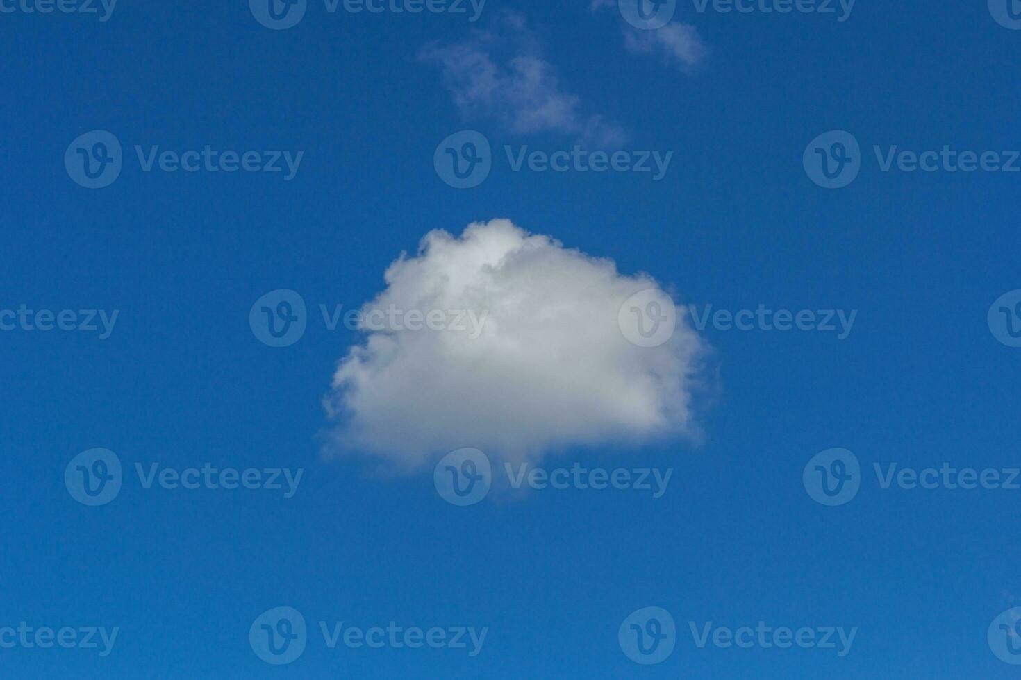 clouds in the blue sky photo