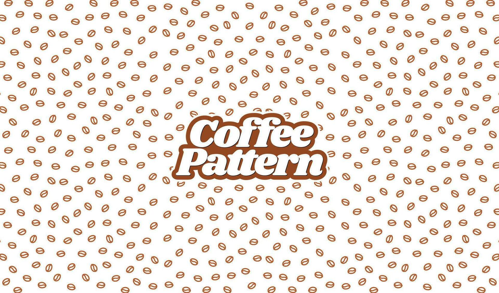 coffee beans pattern. background coffee beans pattern. Seamless Coffee Bean Pattern for packaging. coffee beans wallpaper. vector