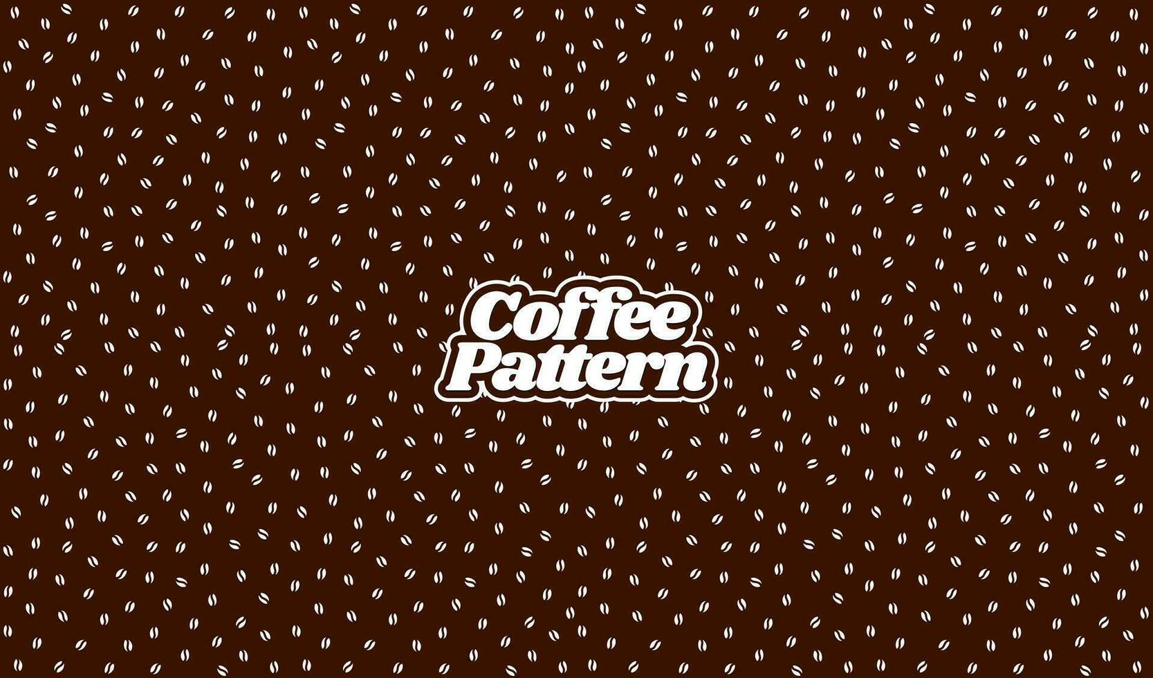 coffee beans pattern. background coffee beans pattern. Seamless Coffee Bean Pattern for packaging. coffee beans wallpaper. vector