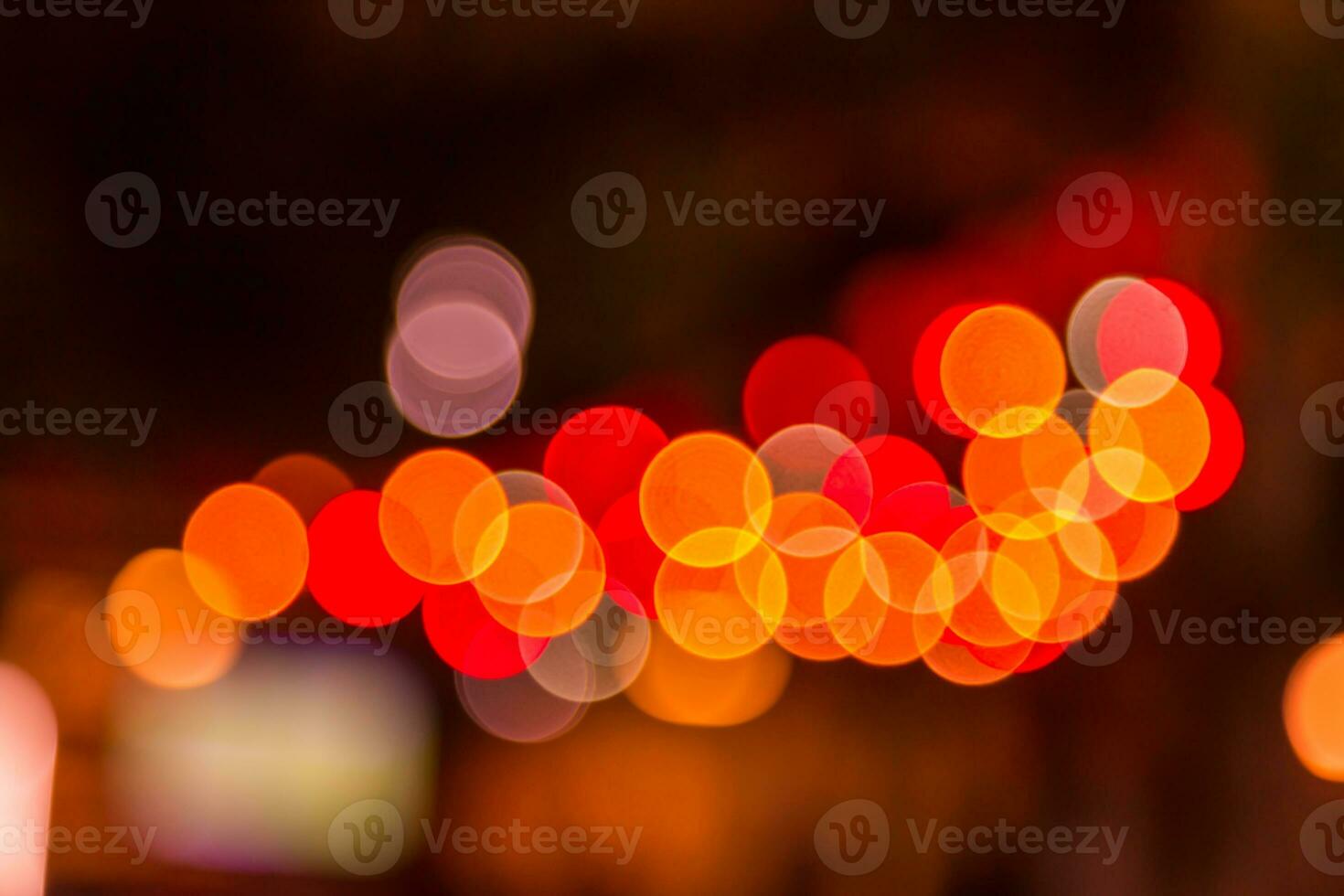 Blurred abstract lights bokeh photo
